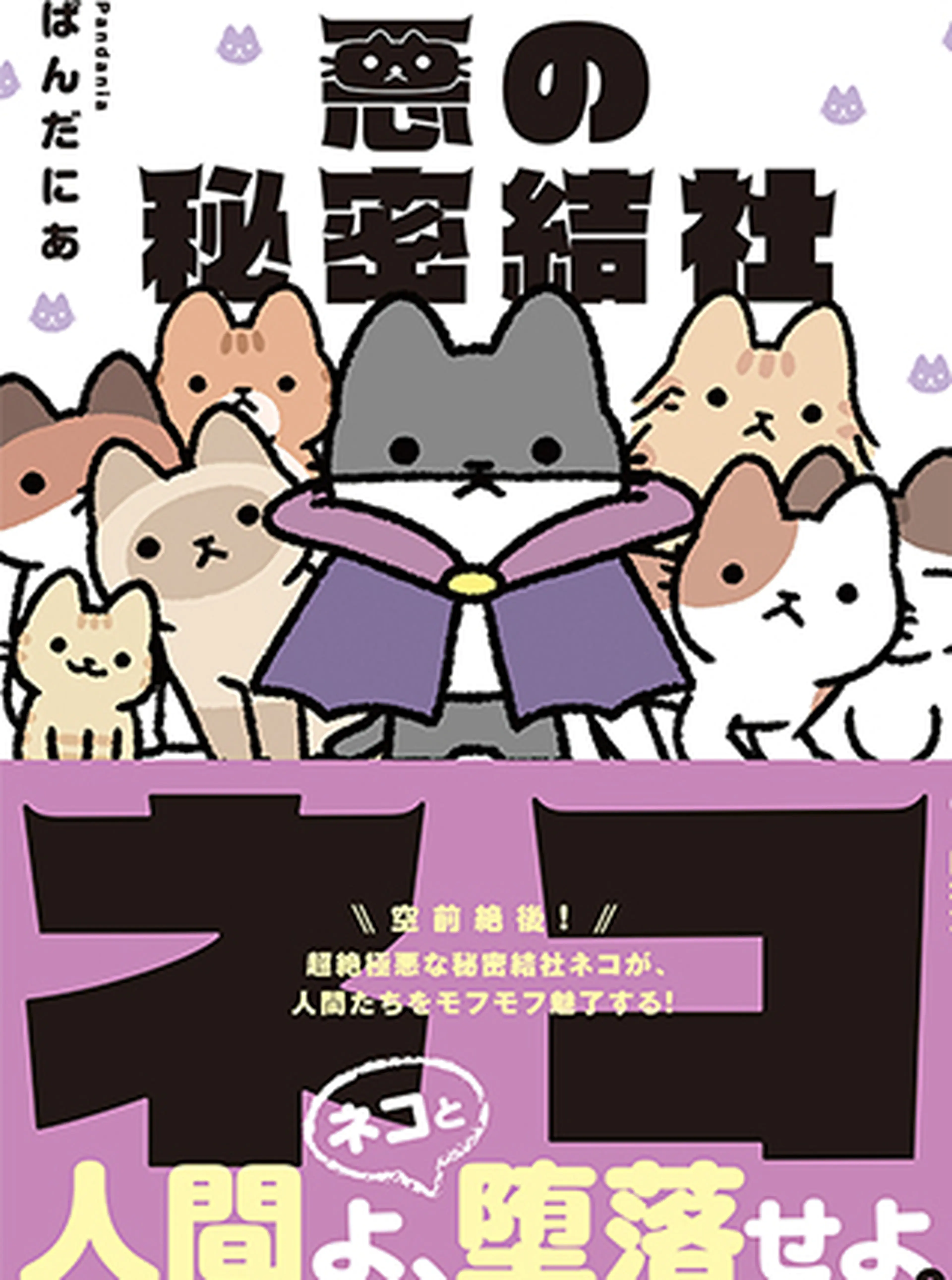 悪の秘密結社ネコ 書影