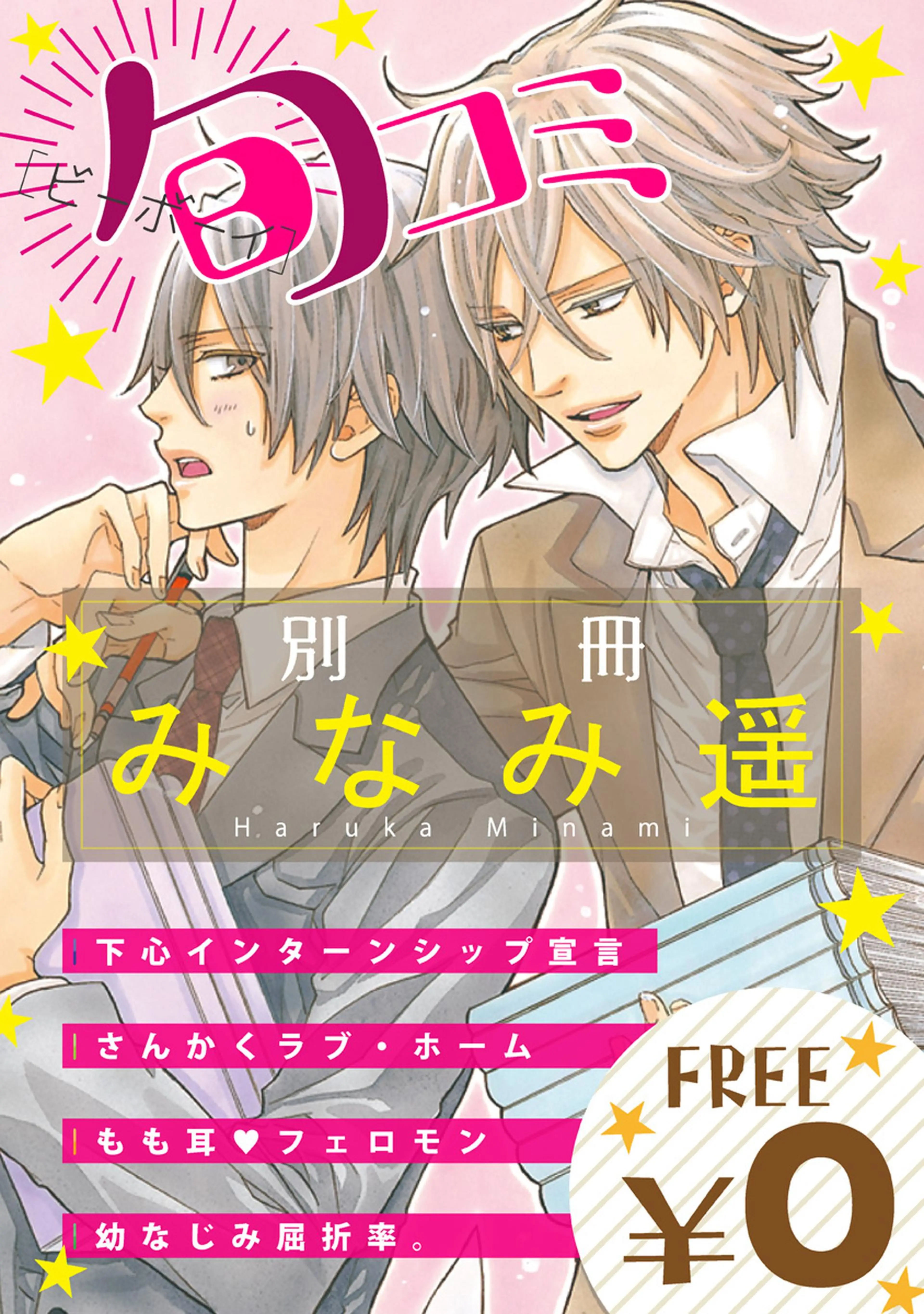 【無料】ビーボーイ旬コミ 別冊｢みなみ遥｣ 書影