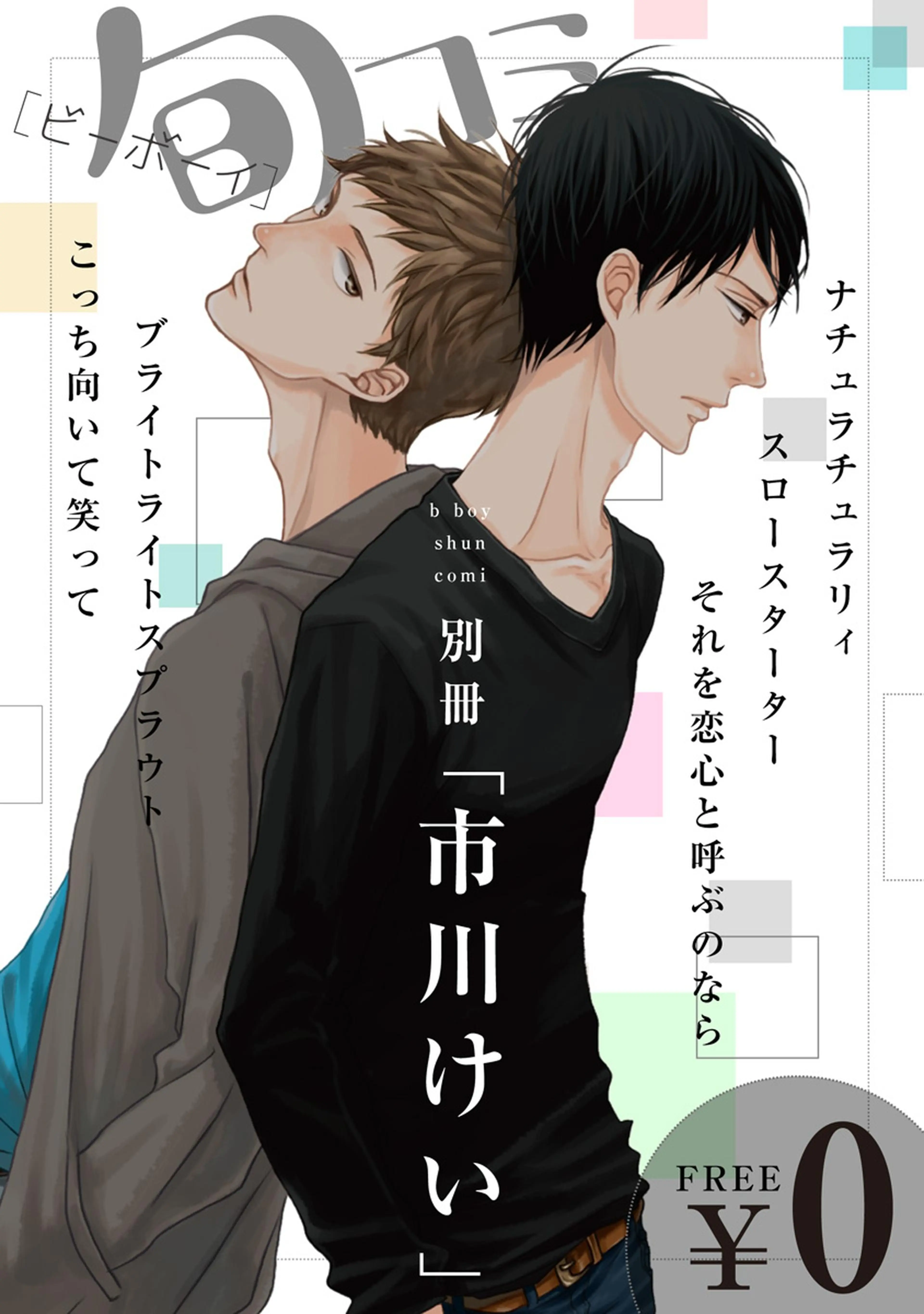 【無料】ビーボーイ旬コミ 別冊｢市川けい｣ 書影