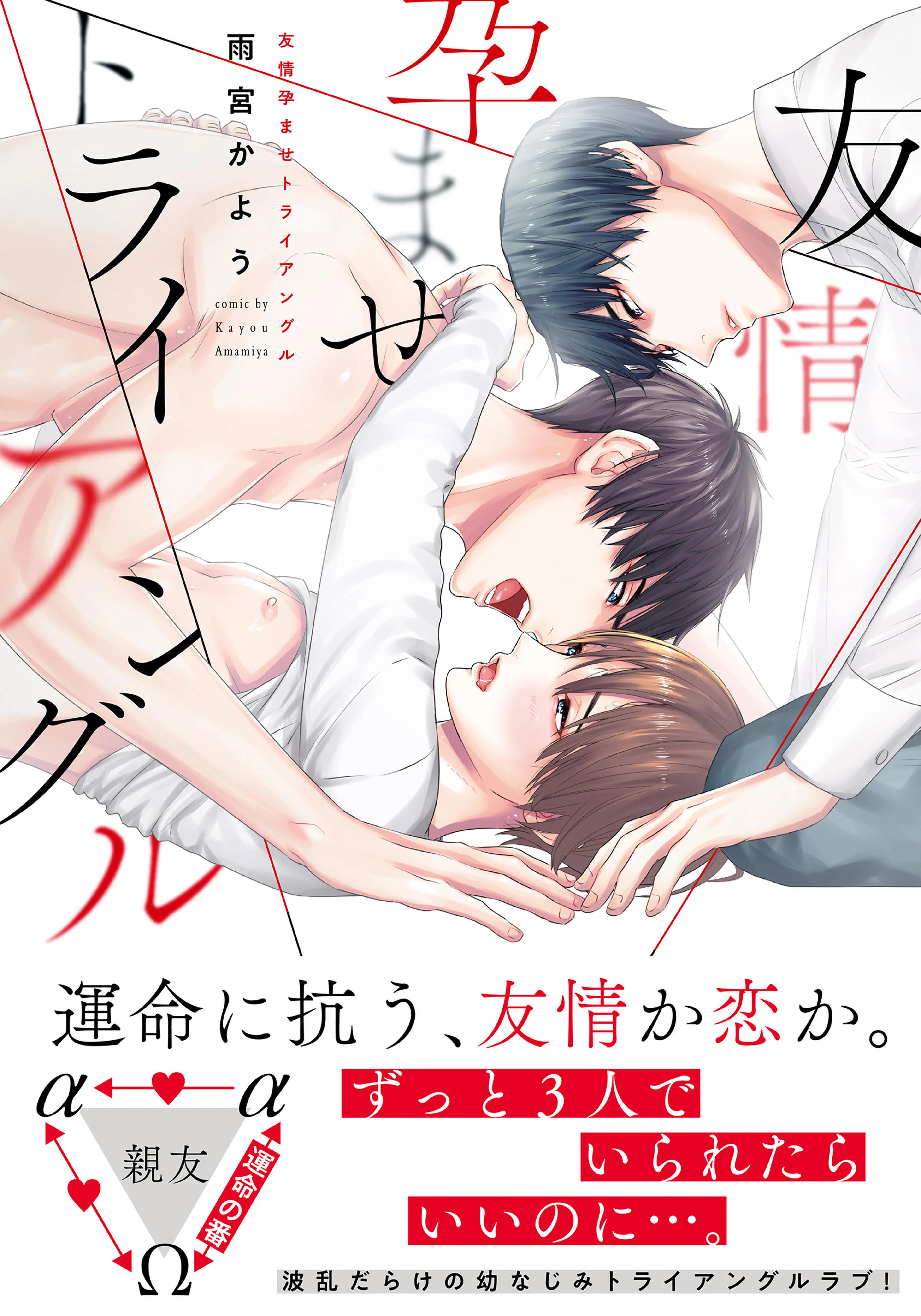 友情孕ませトライアングル【単行本版(電子限定描き下ろし付)】 書影