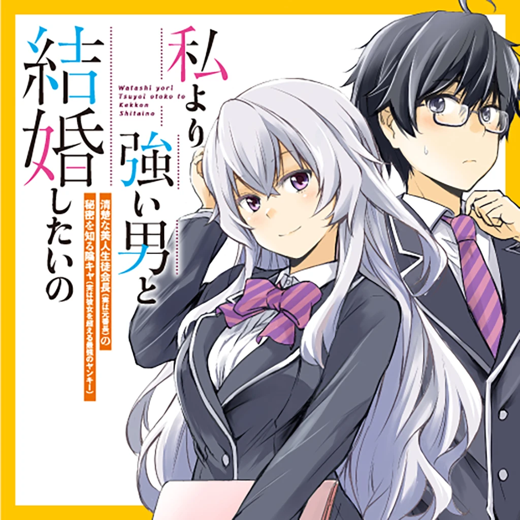 私より強い男と結婚したいの清楚な美人生徒会長（実は元番長）の秘密を